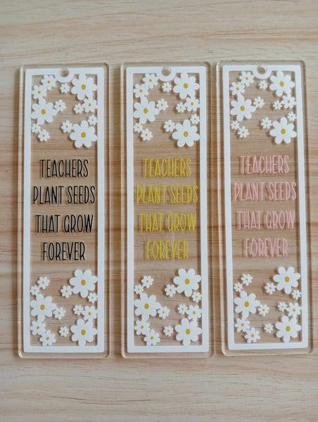 Bookmarks Printed and Plain