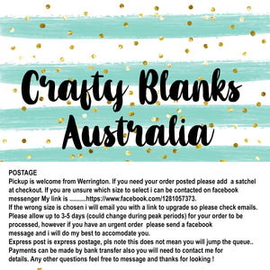 Crafty Blanks Australia