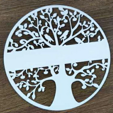 Tree plaque 20cm (ACRYLIC) - see further information below