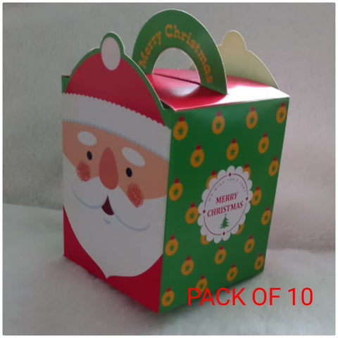 Square Santa Gift Boxes