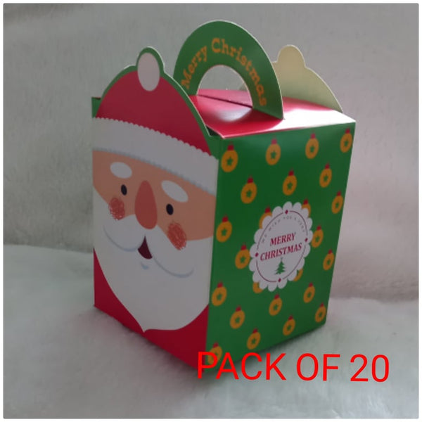 Square Santa Gift Boxes