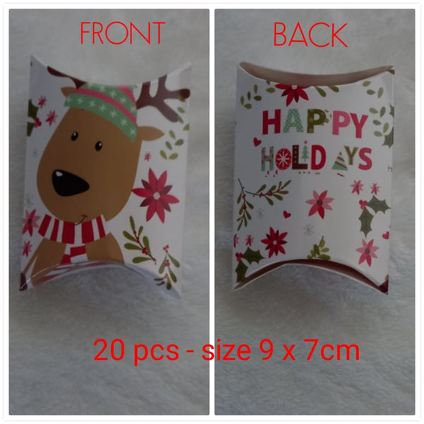 Reindeer Pillow Boxes