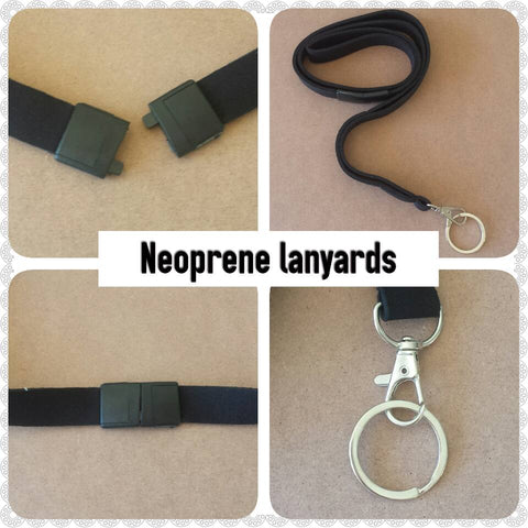 Neoprene Lanyards