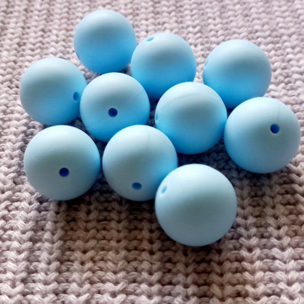 19MM - PLAIN ROUND - Price per bead