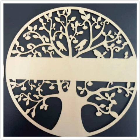 TREE PLAQUE - PLYWOOD ...see info below