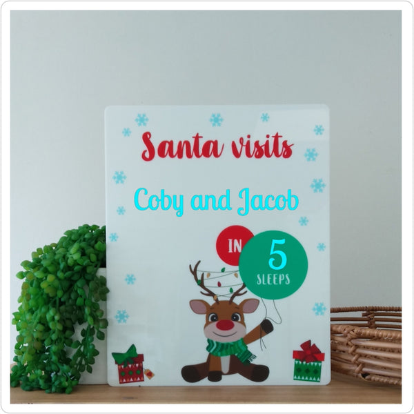 Santa countdown see details below