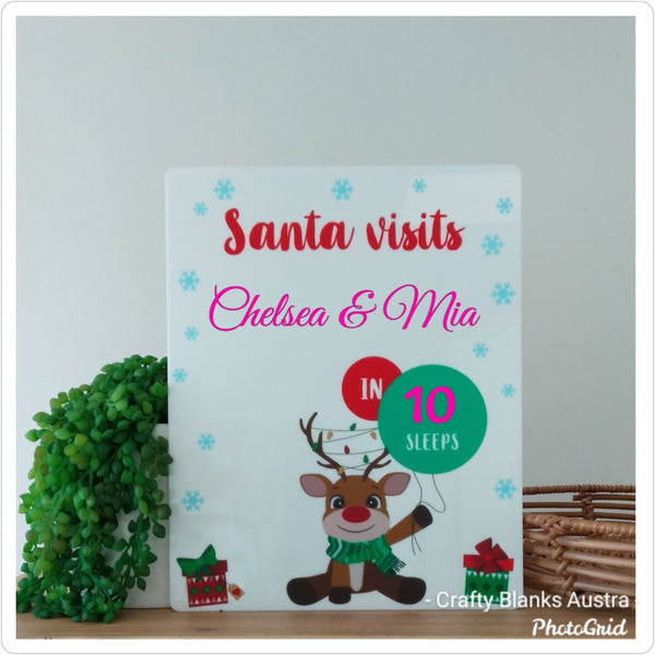 Santa countdown see details below